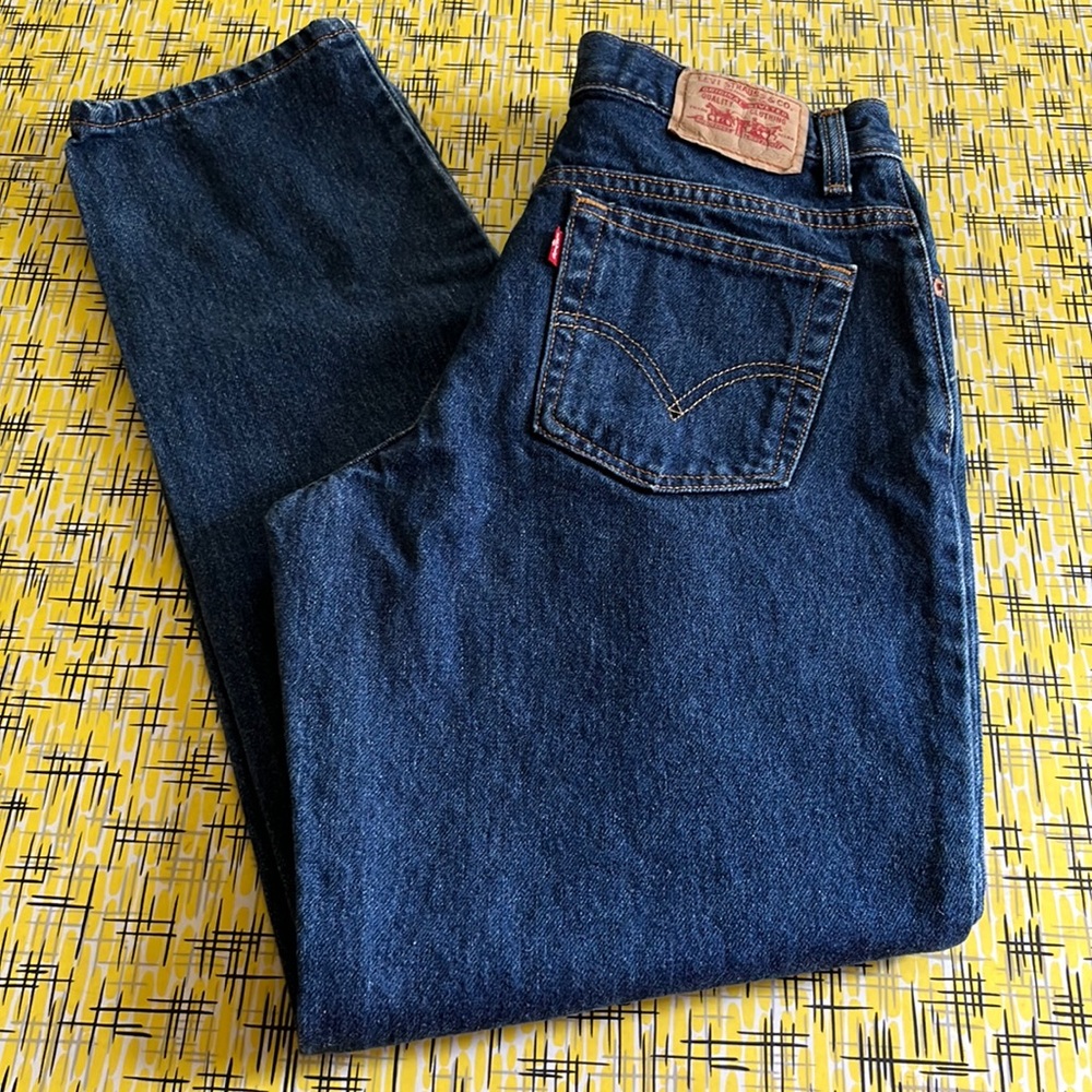 Vintage Levi’s 550 Relaxed Tapered Jeans Sz 8M